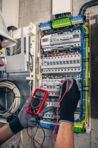 Ensure any electrical equipment used is connected to a safety switch and tested regularly by an electrician Brisbane
